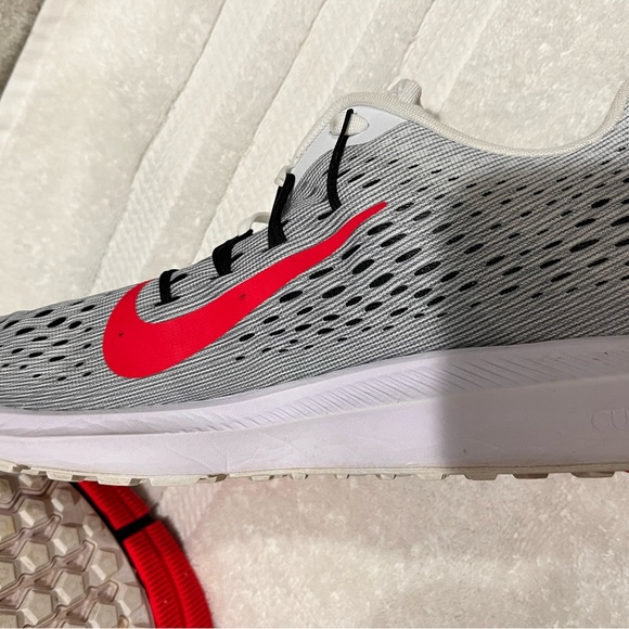 MENS NIKE ZOOM WINFLO RED ORBIT RUNNING SHOES - Picture 3 of 7